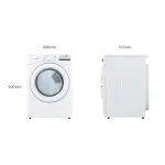 SECADORA LG A GAS DE 20KG THINQ DF20WV2W SMART DIAGNOSIS